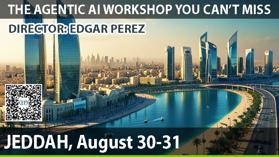 AGENTIC AI WORKSHOP JEDDAH – Global Keynote Speaker Edgar Perez