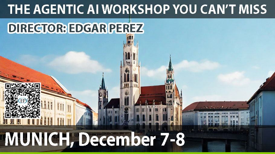 AGENTIC AI WORKSHOP MUNICH – Global Keynote Speaker Edgar Perez