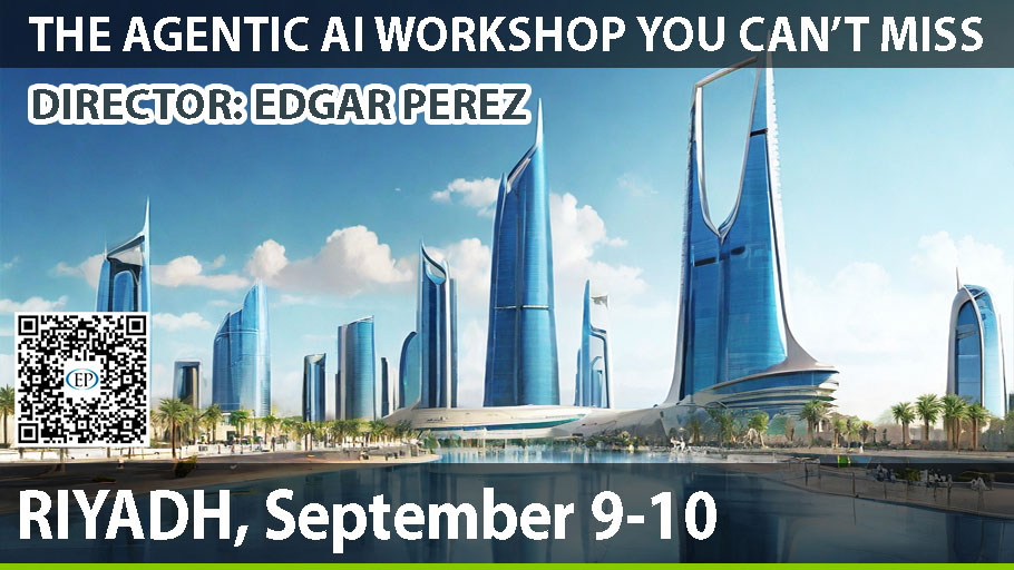 AGENTIC AI WORKSHOP RIYADH – Global Keynote Speaker Edgar Perez